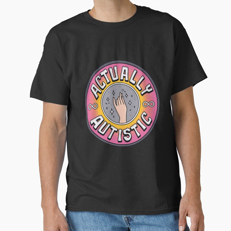 Actually Autistic by hoiurara T-Shirts, Hoodie, Sweatshirt | BlankRebels.com (Image 1)