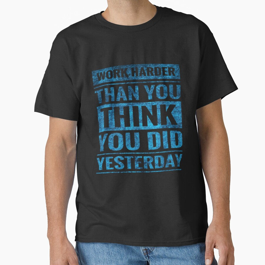 Work harder gym motivation workout motivation illustration premium design n by truemoneyman T-Shirts, Hoodie,... (Image 1)