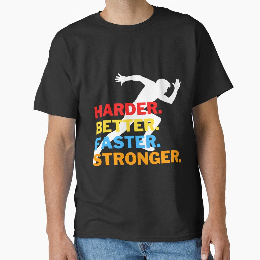 Workout- Harder. Better. Faster. Stronger. by PurpleWay T-Shirts, Hoodie, Sweatshirt | BlankRebels.com (Image 1)
