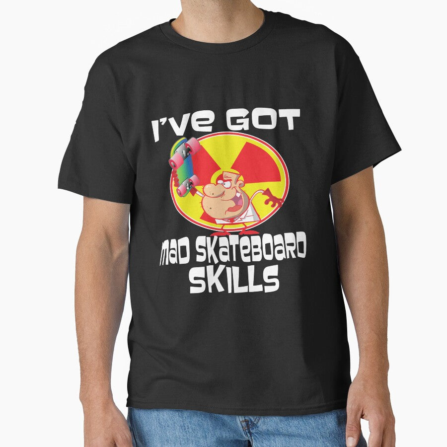 Funny I've Got Mad Skateboard Skills T Shirt and Skateboard Gifts by angy2017 Hoodie, Sweatshirt | BlankRebels.com (Image 1)