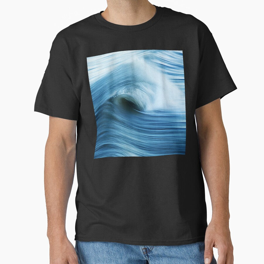 Enchanting Ocean Waves Close-Up Intriguing Abstract Art by DEC02 T-Shirts, Hoodie, Sweatshirt | BlankRebels.com (Image 1)