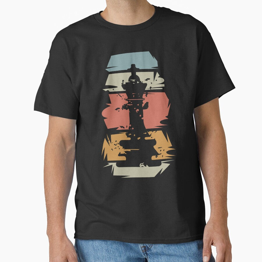 retro chess king game symbol illustration vintage logo chess club by AndreMi T-Shirts, Hoodie, Sweatshirt (Image 1)