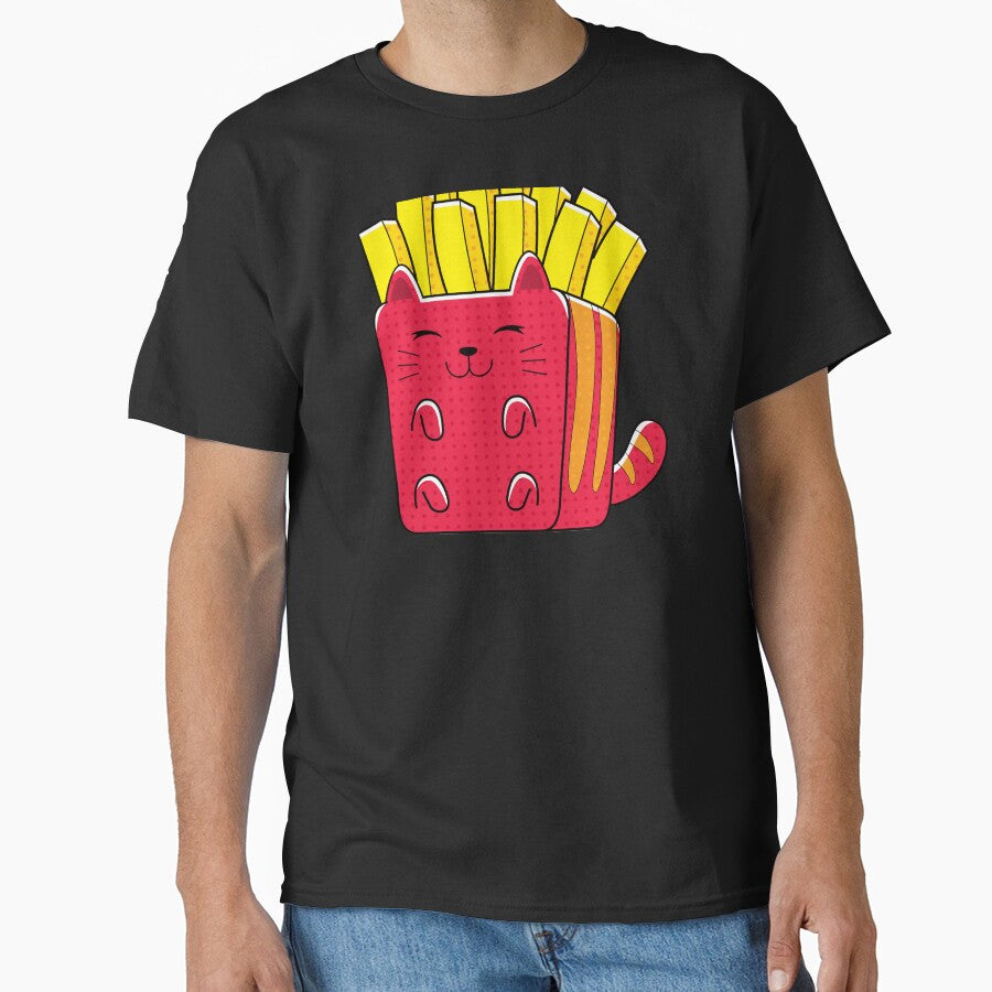 Yummy Kawaii Cat Chips by PosterpartyCo T-Shirts, Hoodie, Sweatshirt | BlankRebels.com (Image 1)