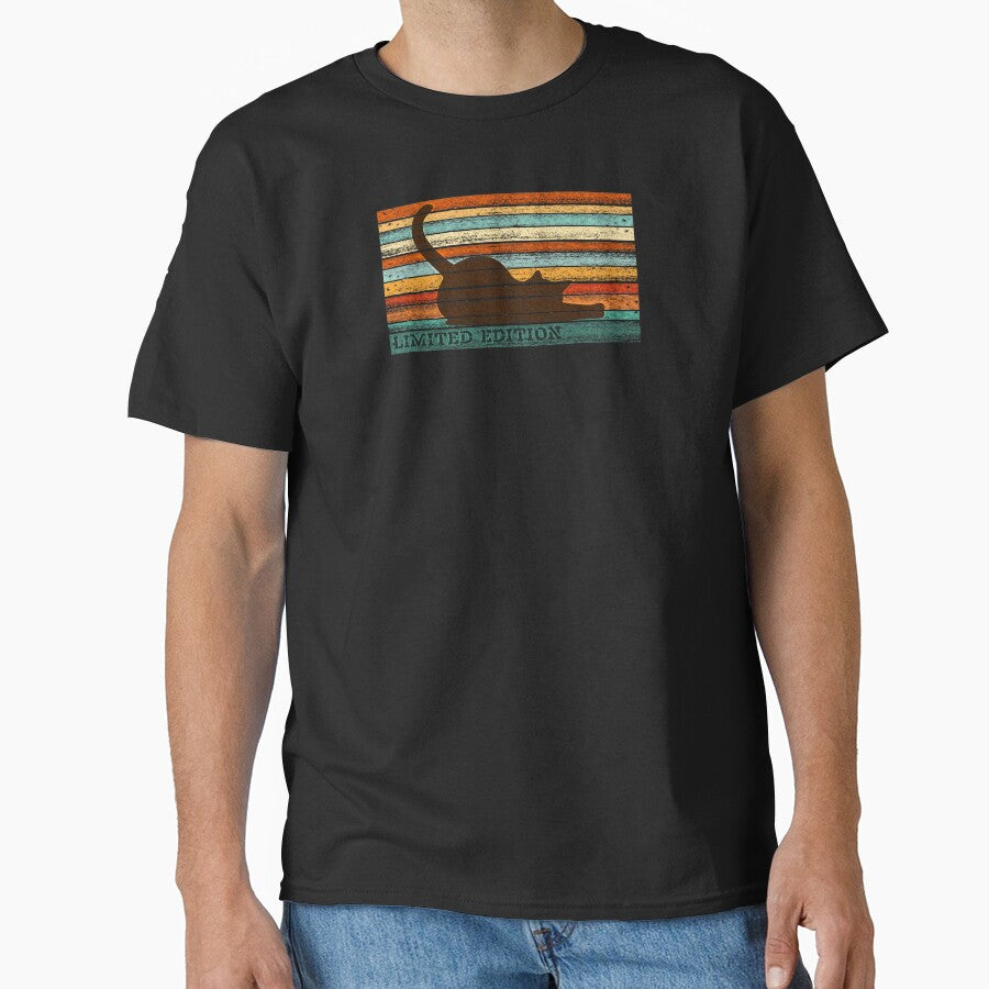 Retro Cat - Limited Edition by Hen-C-Art T-Shirts, Hoodie, Sweatshirt | BlankRebels.com (Image 1)