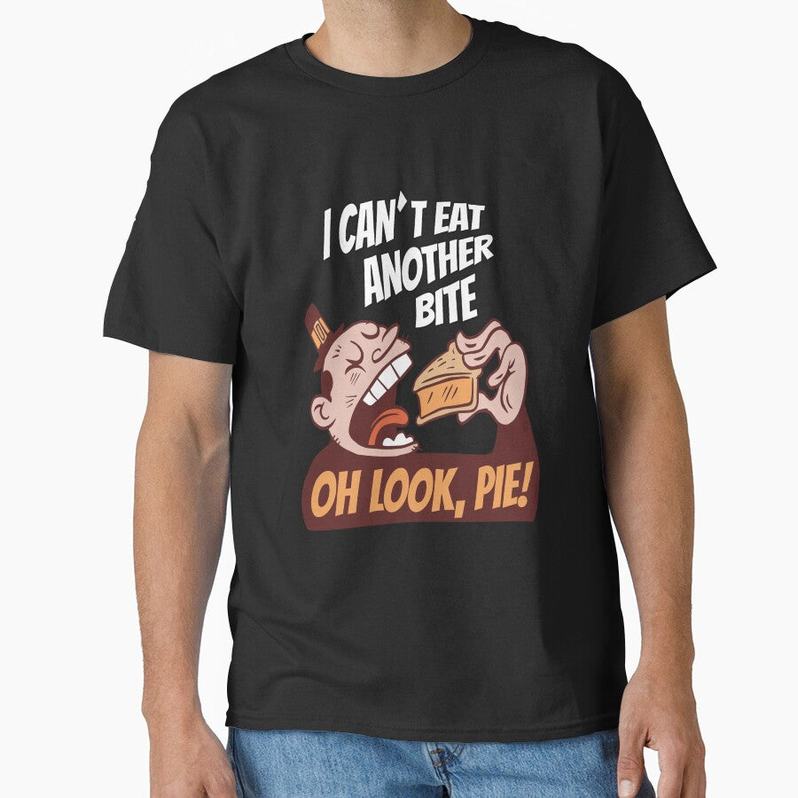 Funny Humor Thanksgiving Day I Can’t Eat Another Bite by fantasticdesign T-Shirts, Hoodie, Sweatshirt (Image 1)