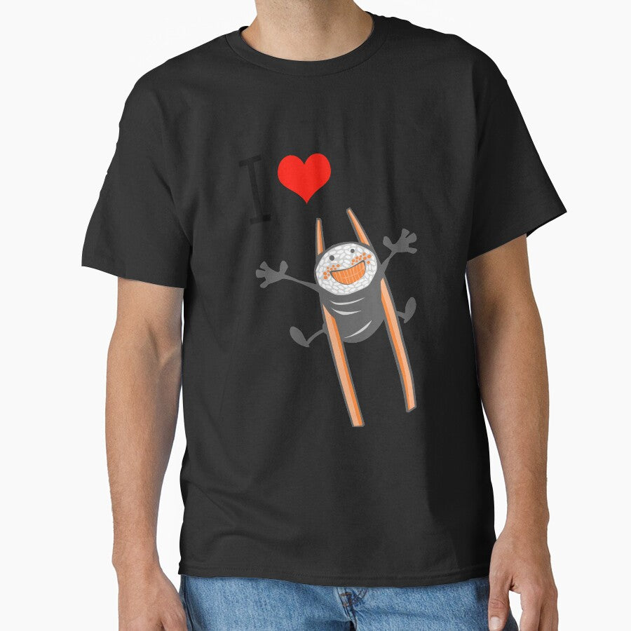 I Love Sushi design Sweet Sushi Gift by Manisma Road T-Shirts, Hoodie, Sweatshirt | BlankRebels.com (Image 1)