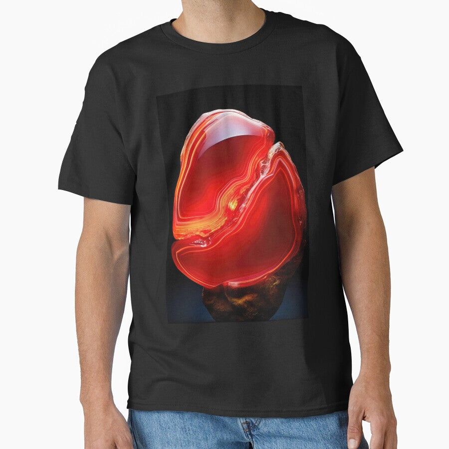 Carnelian 01 Healing Crystal by mhfoto T-Shirts, Hoodie, Sweatshirt | BlankRebels.com (Image 1)