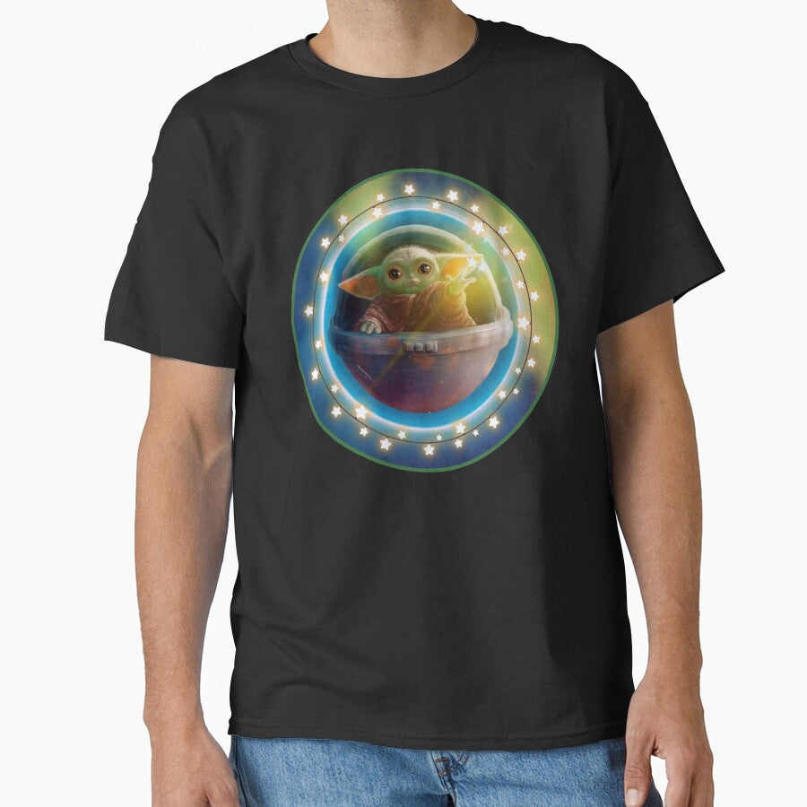 Alien Baby Reaching for Stars by orionlodubyal T-Shirts, Hoodie, Sweatshirt | BlankRebels.com (Image 1)