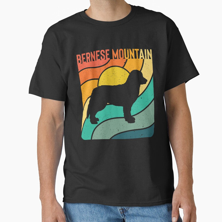 Bernese Mountain Dog Vintage Gift Pet Lover by rafaeltto T-Shirts, Hoodie, Sweatshirt | BlankRebels.com (Image 1)
