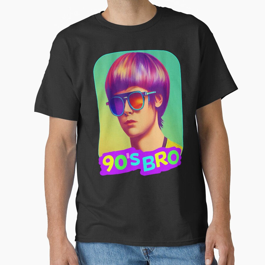 90'S Bro Bowlcut Retro Party Born 90s T-Shirts, Hoodie, Sweatshirt