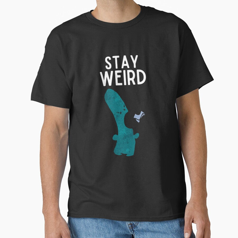 Stay Weird Monster Gift Funny Stay Weird Random Weird Unique by lou731 T-Shirts, Hoodie, Sweatshirt (Image 1)