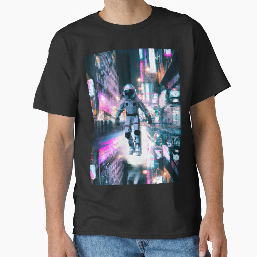Floating Astronaut Dystopify T-Shirts, Hoodie, Sweatshirt