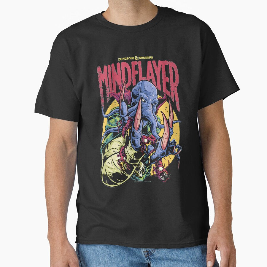 Dungeons & Dragons Mindflayer Logo by PhuongTran909 T-Shirts, Hoodie, Sweatshirt | BlankRebels.com (Image 1)