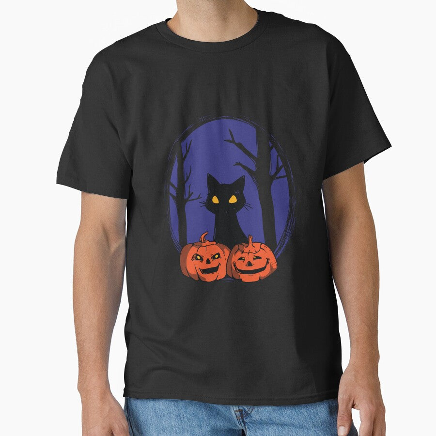 Cat Halloween pumpkins by Marwan89 T-Shirts, Hoodie, Sweatshirt | BlankRebels.com (Image 1)