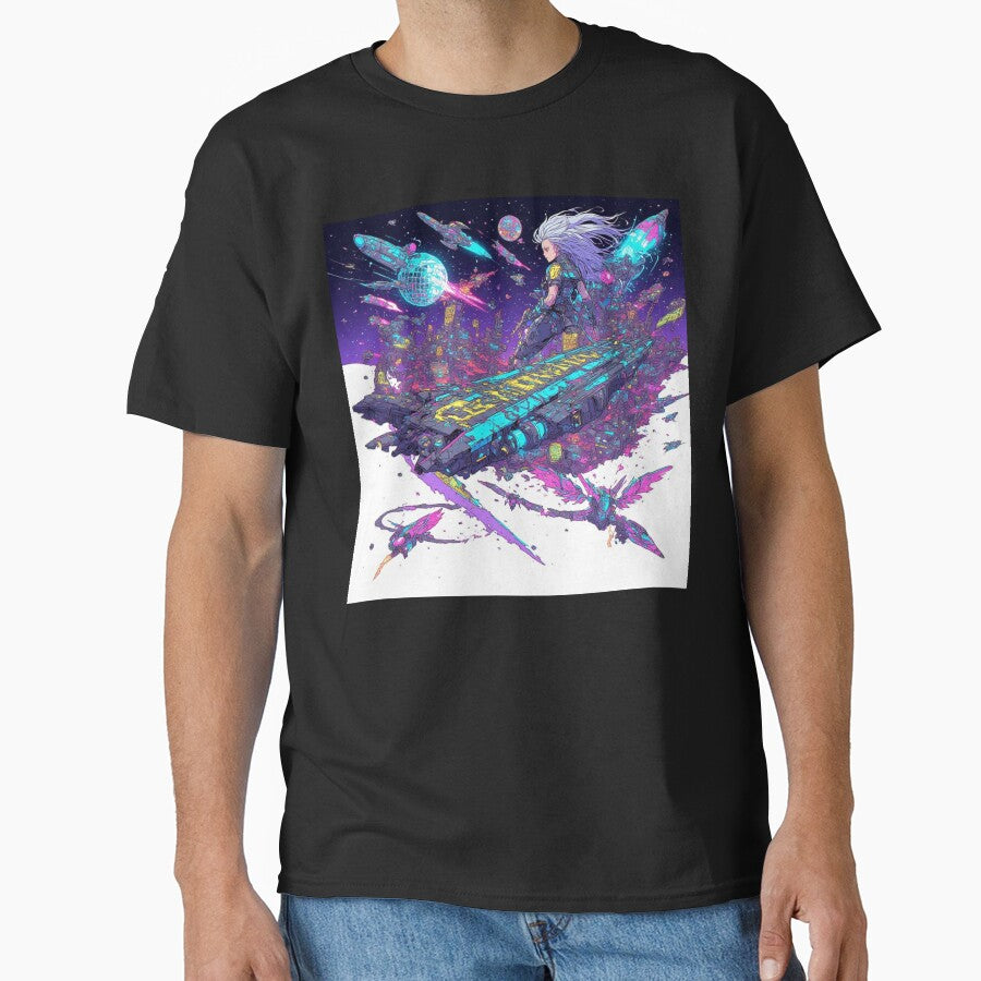 Primary: Neon Overdrive: The Lost Synthwave Space Opera  Alternative: Cyber-Psychedelic Chaos: A Retro-Futurist... (Image 1)