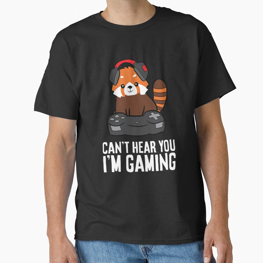 Red Panda Gaming Can'T Hear You I'M Gaming Red Panda T-Shirts, Hoodie, Sweatshirt
