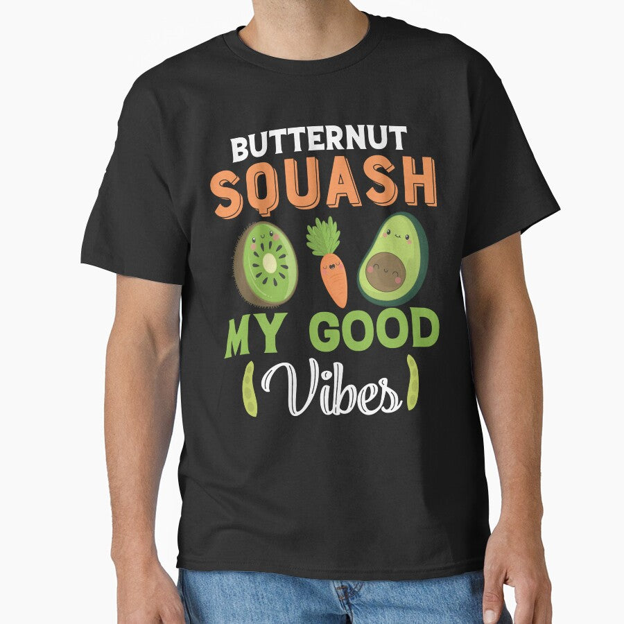 Butternut Squash My Good Vibes by PatternFeed8 T-Shirts, Hoodie, Sweatshirt | BlankRebels.com (Image 1)