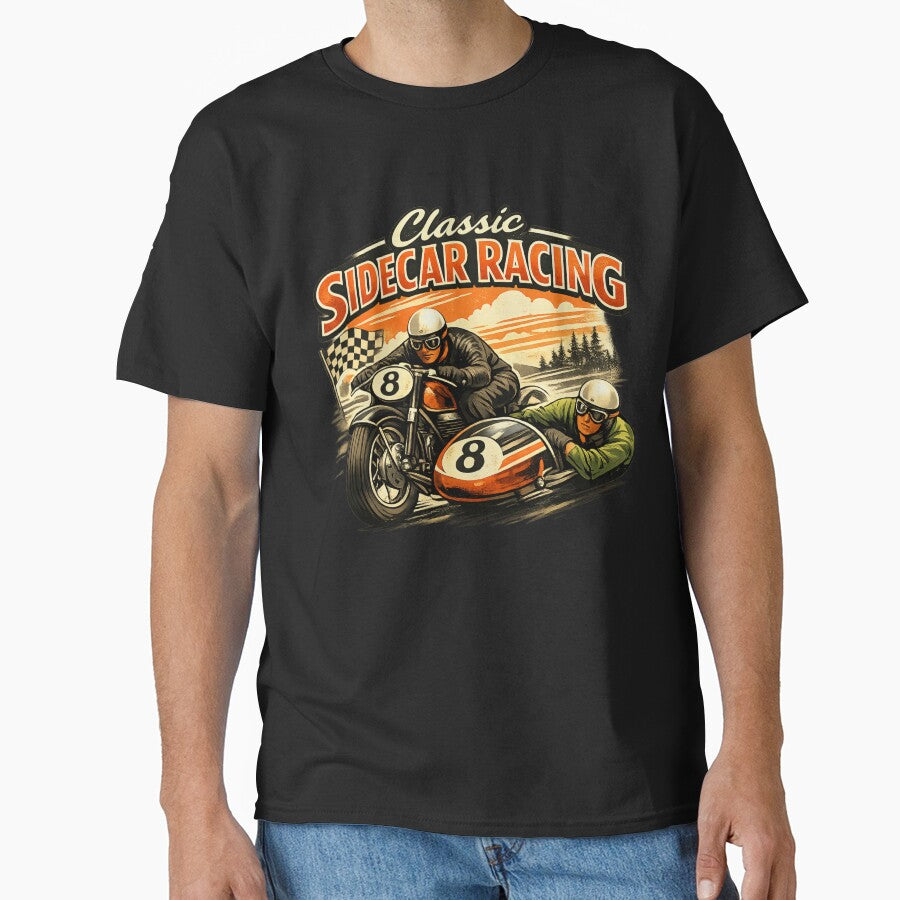 Vintage Classic Sidecar Racing by Gabi Siebenhühner T-Shirts, Hoodie, Sweatshirt | BlankRebels.com (Image 1)