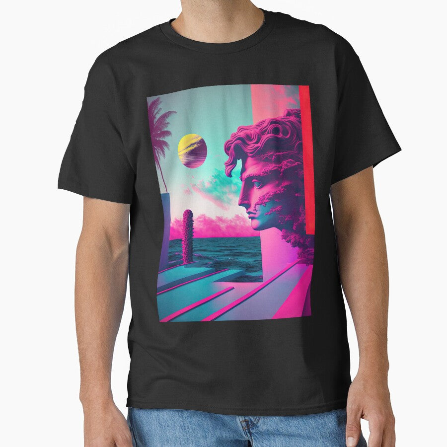 Antique Dreams: A Vaporwave Exploration of Nostalgia and Aesthetics by Mullet Monkey T-Shirts, Hoodie, Sweatshirt (Image 1)