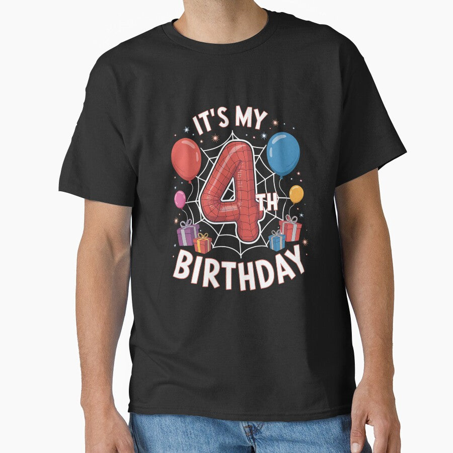 It's My 4th Birthday by visionnen T-Shirts, Hoodie, Sweatshirt | BlankRebels.com (Image 1)