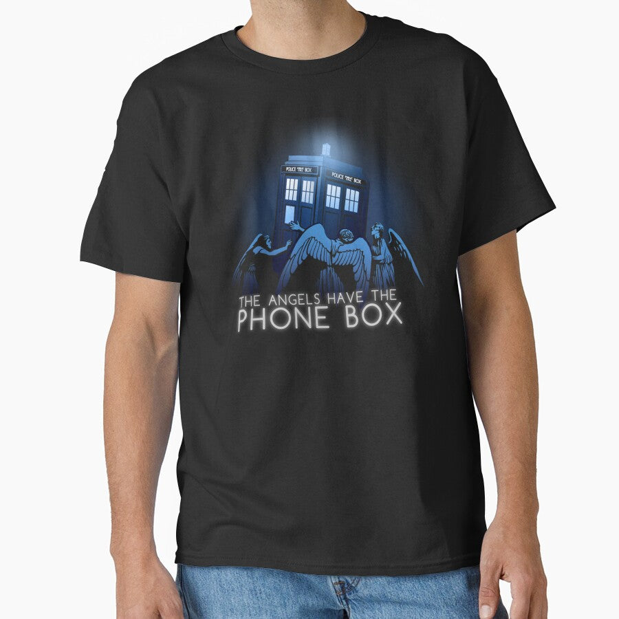The Angels Have the Phone Box by EveryHueDesi T-Shirts, Hoodie, Sweatshirt | BlankRebels.com (Image 1)
