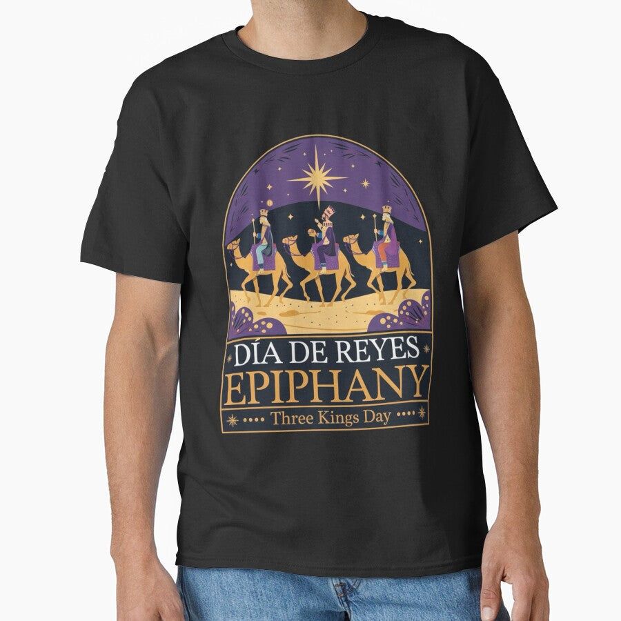 Three Kings Day Celebration Epiphany Festive Design by BunBuntheDog-