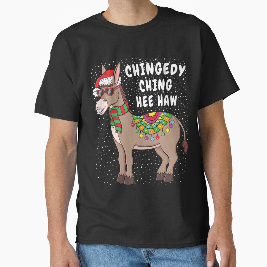 Christmas Donkey Sweater Funny American Italian Xmas Gift by QelaClayton T-Shirts, Hoodie, Sweatshirt (Image 1)