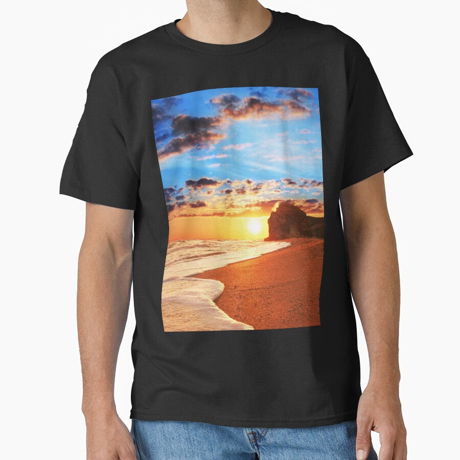 SUNSET OVER THE BEACH by MJ96-PRO T-Shirts, Hoodie, Sweatshirt | BlankRebels.com (Image 1)