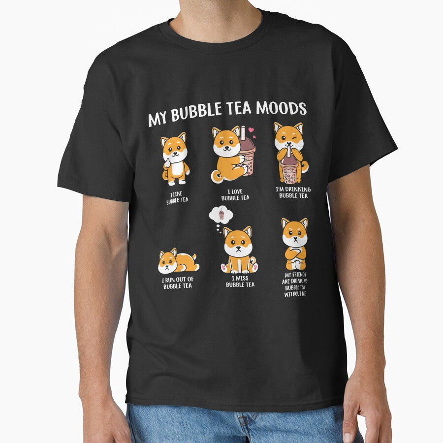 Bubble Tea Moods by DominDesigns T-Shirts, Hoodie, Sweatshirt | BlankRebels.com (Image 1)