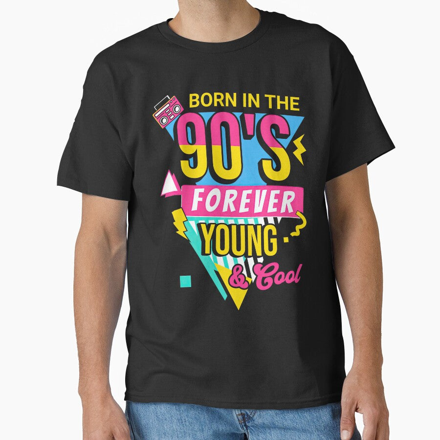 Born In The 90s Forever Young And Cool by Topmaxdesign T-Shirts, Hoodie, Sweatshirt | BlankRebels.com (Image 1)