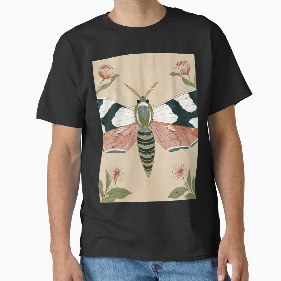 Cozy Cottagecore Moth by bapupa T-Shirts, Hoodie, Sweatshirt | BlankRebels.com (Image 1)