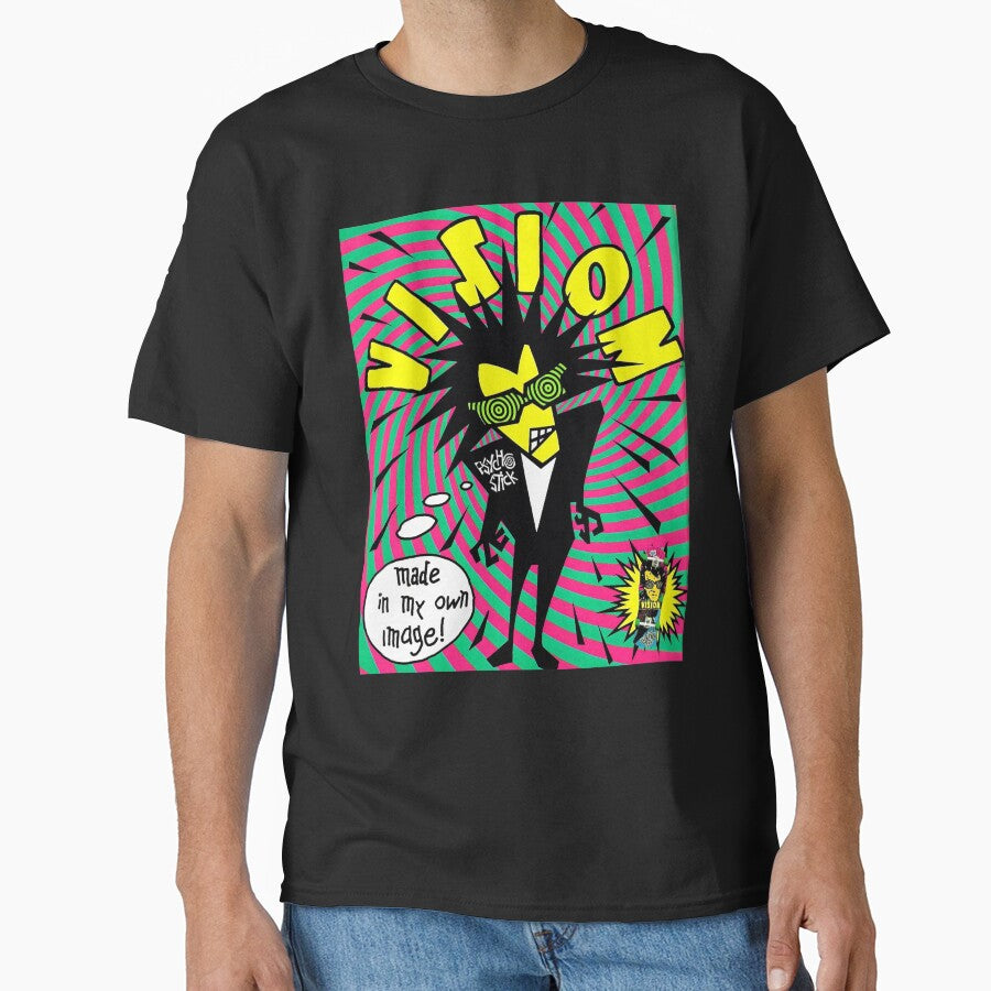 Vision Psycho Stick by stayrad T-Shirts, Hoodie, Sweatshirt | BlankRebels.com (Image 1)