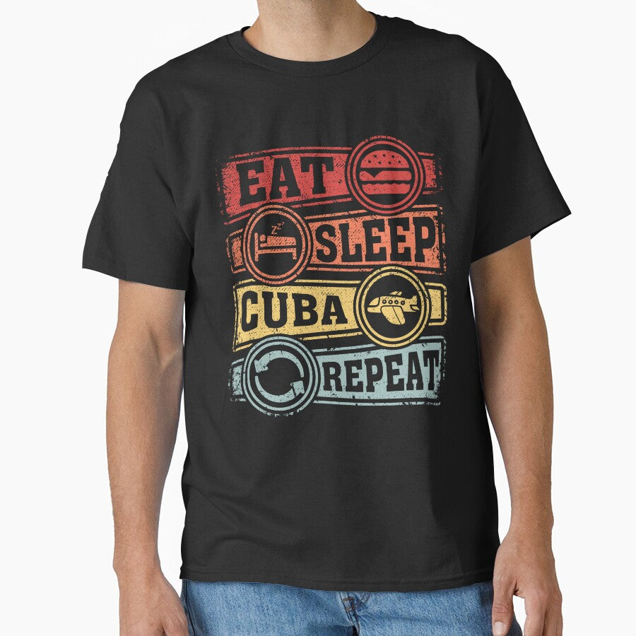 Eat Sleep Cuba Repeat by GabbyKash