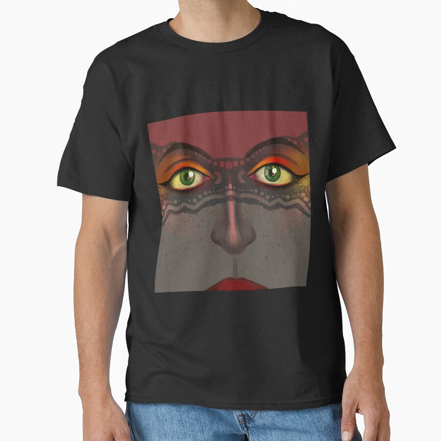 Tribal Face, Summer Solstice and the Moon by DeLucaIdeas T-Shirts, Hoodie, Sweatshirt | BlankRebels.com (Image 1)