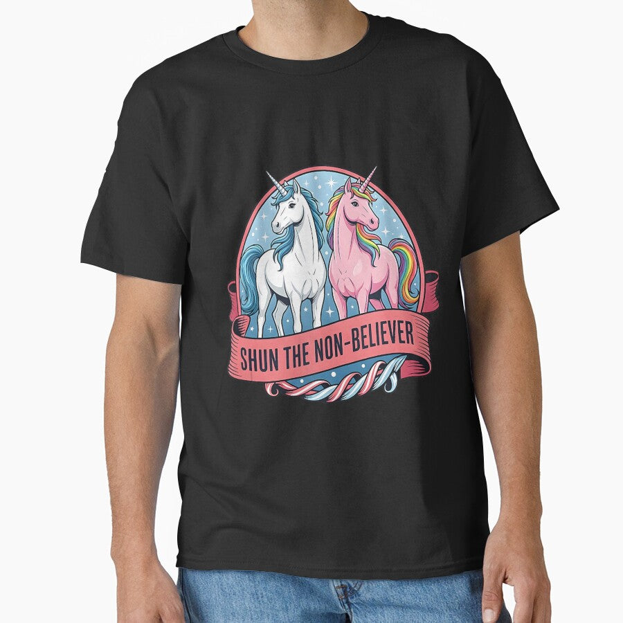 Shun The Non Believer Unicorn Fantasy by nojany T-Shirts, Hoodie, Sweatshirt | BlankRebels.com (Image 1)