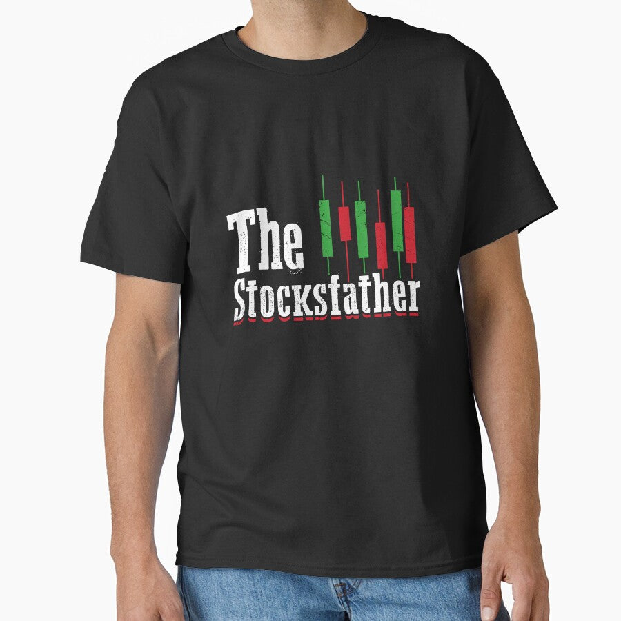 The Stocksfather Candlestick Chart Parody by GamerGearTees T-Shirts, Hoodie, Sweatshirt | BlankRebels.com (Image 1)
