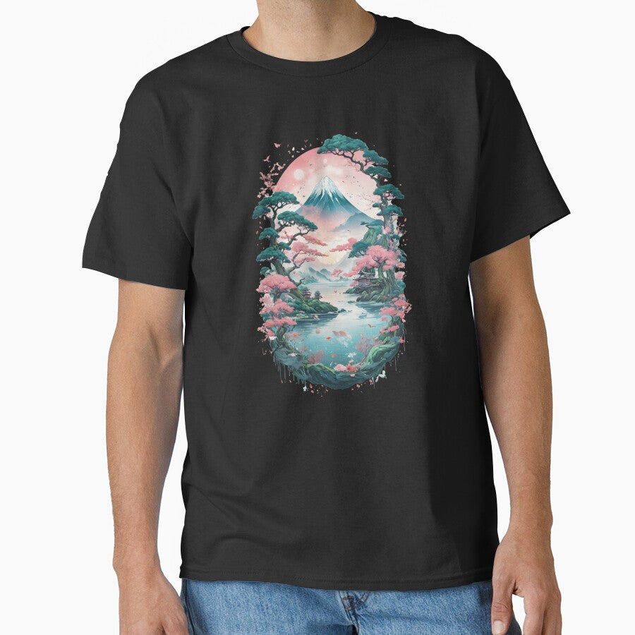 Pastel Nature In Japanese Style by Itsheartshop T-Shirts, Hoodie, Sweatshirt | BlankRebels.com (Image 1)