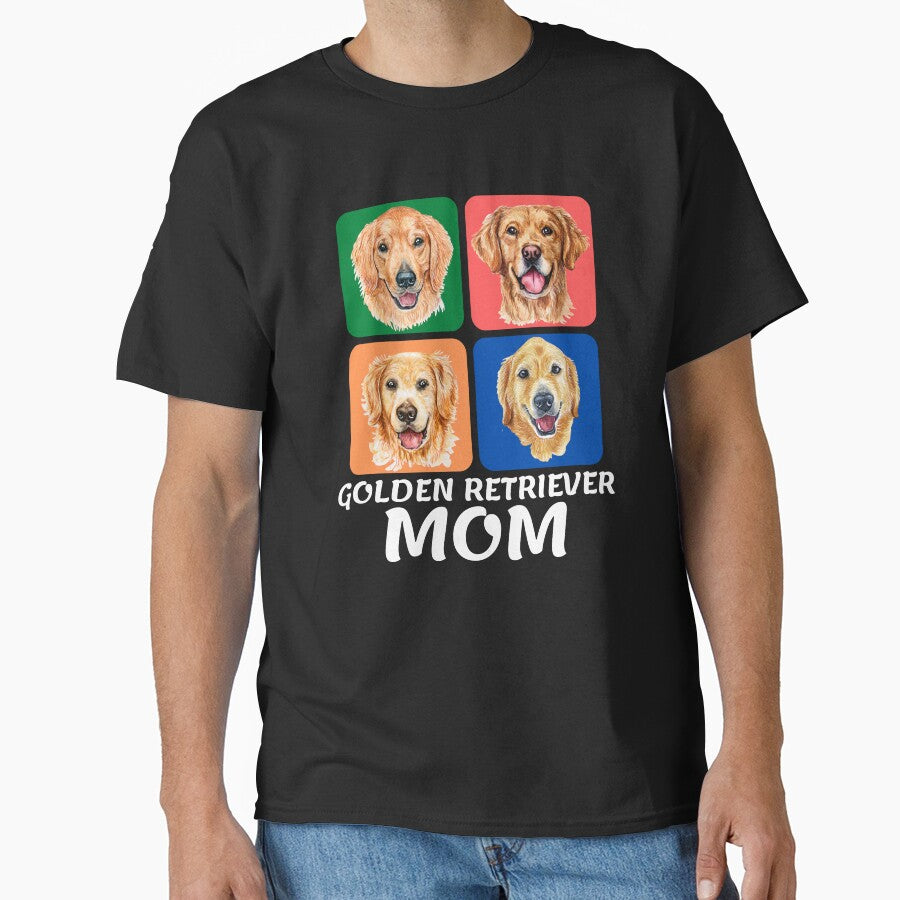 Golden Retriever Mom by TheAnimalZ00 T-Shirts, Hoodie, Sweatshirt | BlankRebels.com (Image 1)