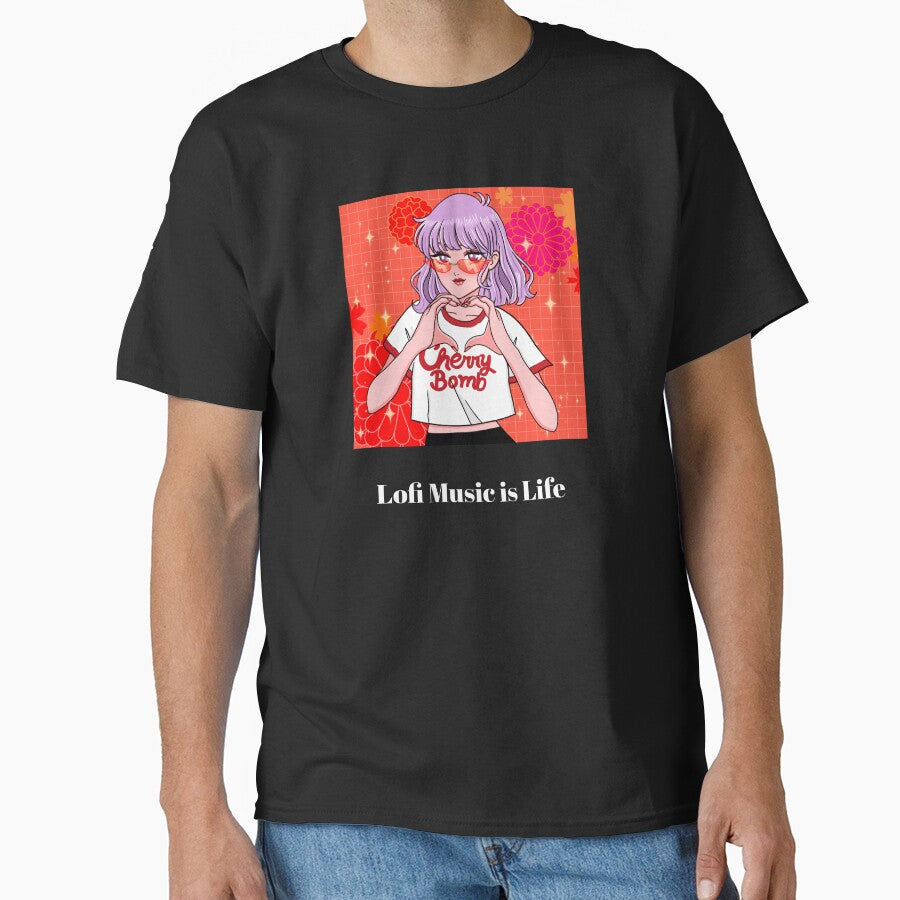 Lofi Music Is Life by AscendMerch T-Shirts, Hoodie, Sweatshirt | BlankRebels.com (Image 1)