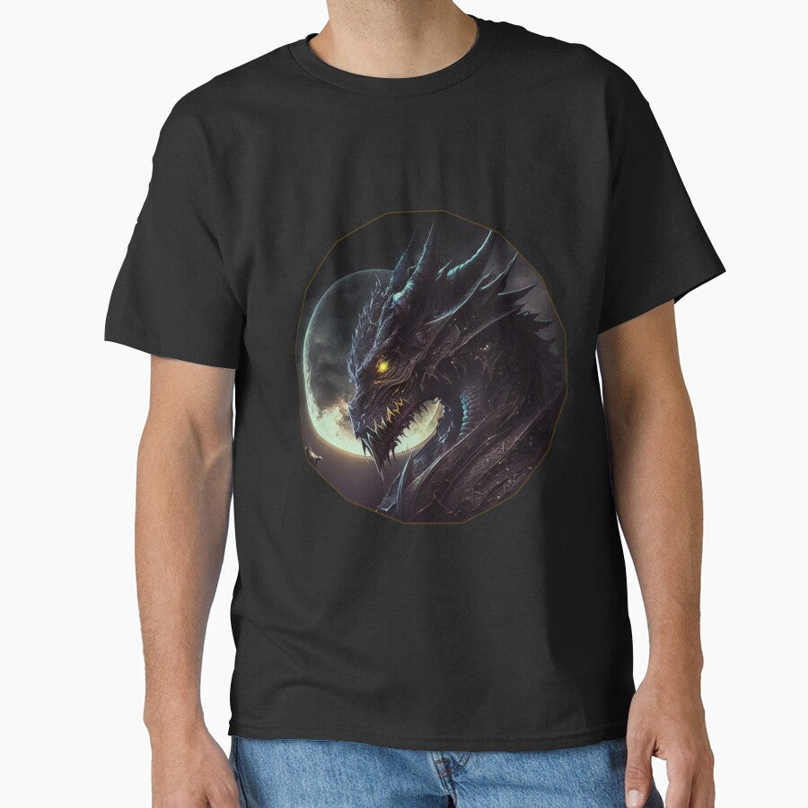 Dark gaze of the dragon by HarriPaloma T-Shirts, Hoodie, Sweatshirt | BlankRebels.com (Image 1)