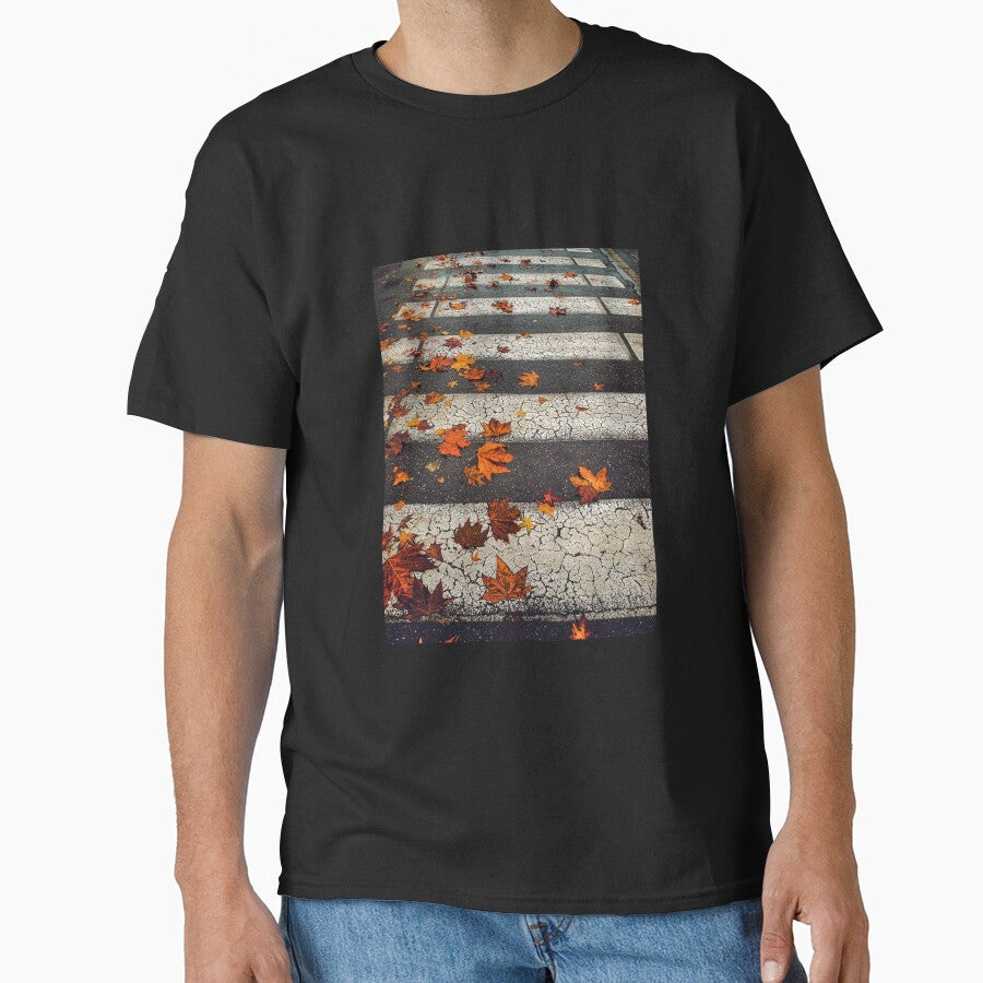 Autumn Leaves Street City by eleonoraingrid T-Shirts, Hoodie, Sweatshirt | BlankRebels.com (Image 1)
