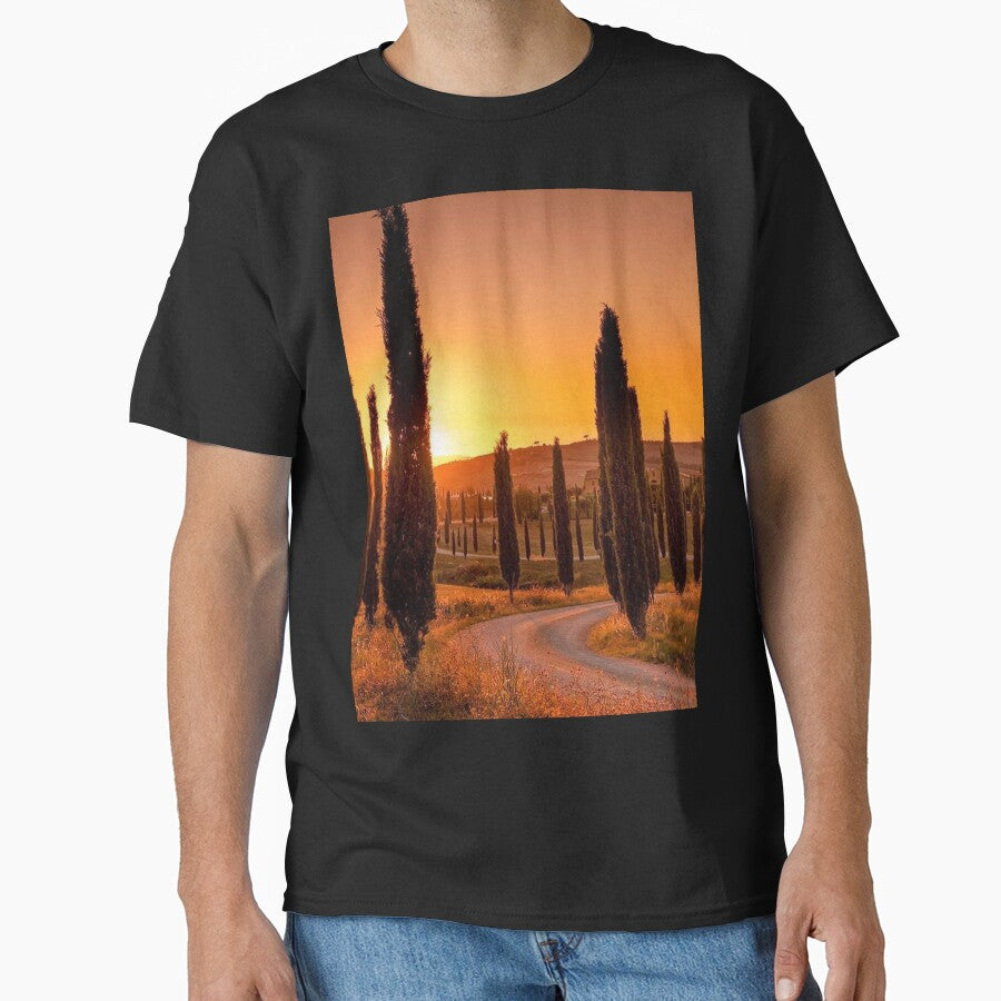 BEAUTIFUL SUNSET IN TUSCANY, ITALY by MJ96-PRO T-Shirts, Hoodie, Sweatshirt | BlankRebels.com (Image 1)