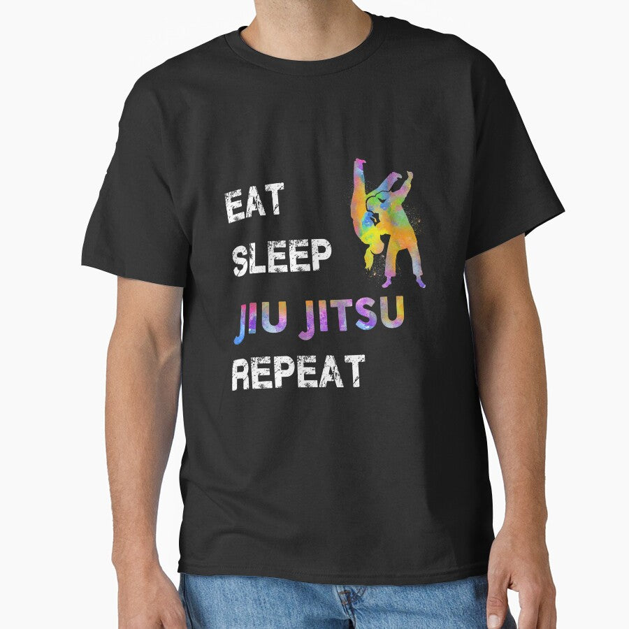 Eat Sleep Jiu Jitsu Repeat by SweetTea4U T-Shirts, Hoodie, Sweatshirt | BlankRebels.com (Image 1)