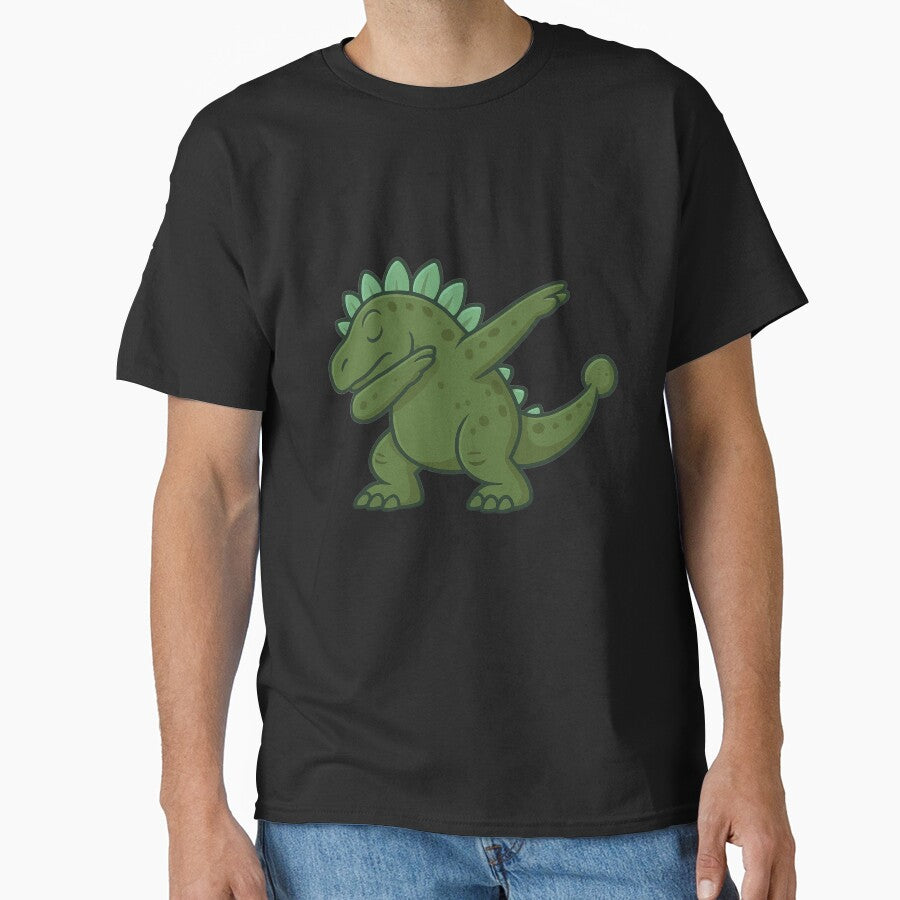 Dabbing Stegosaurus – Cute Green Dino by Ivy-Triggs T-Shirts, Hoodie, Sweatshirt | BlankRebels.com (Image 1)