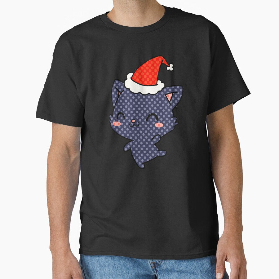 Christmas Meow Cat Lover Christmas gift by Happy-PrintZ T-Shirts, Hoodie, Sweatshirt | BlankRebels.com (Image 1)