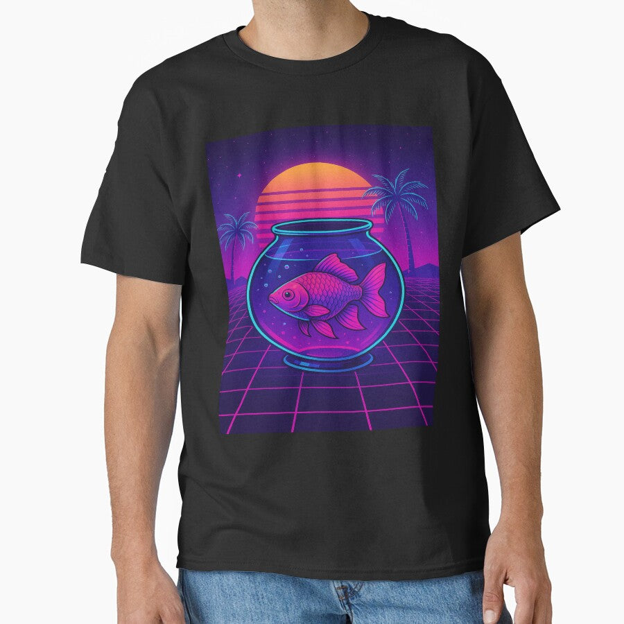 Vaporwave Fish T-Shirts, Hoodie, Sweatshirt