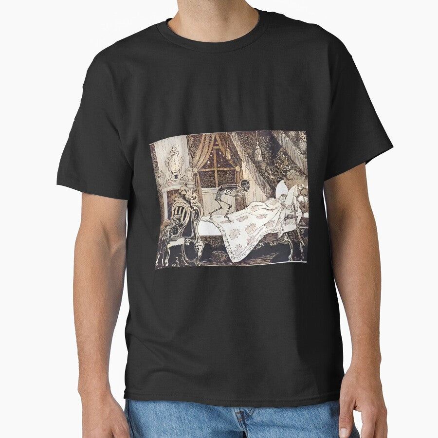 Antique Russian Nightmare Skeleton Print by Karianne Potter T-Shirts, Hoodie, Sweatshirt | BlankRebels.com (Image 1)