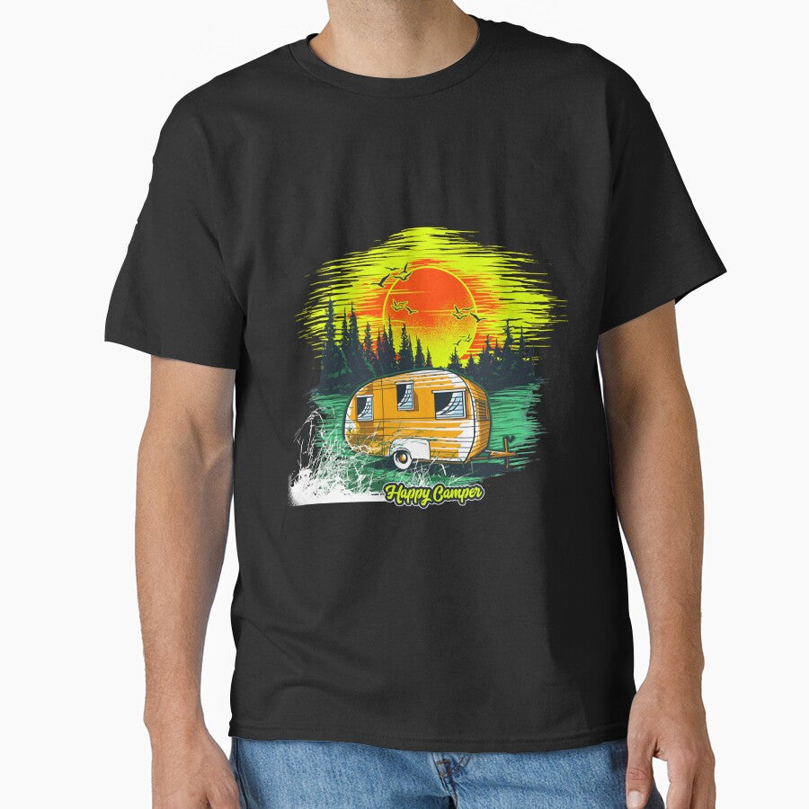 Beautiful Happy Camper Design by Paine11 T-Shirts, Hoodie, Sweatshirt | BlankRebels.com (Image 1)