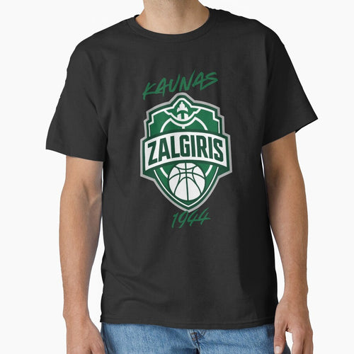"Zalgiris Kaunas Green Basketball 1944" by SportThreadz T-Shirts, Hoodie, Sweatshirt | BlankRebels.com (Image 1)