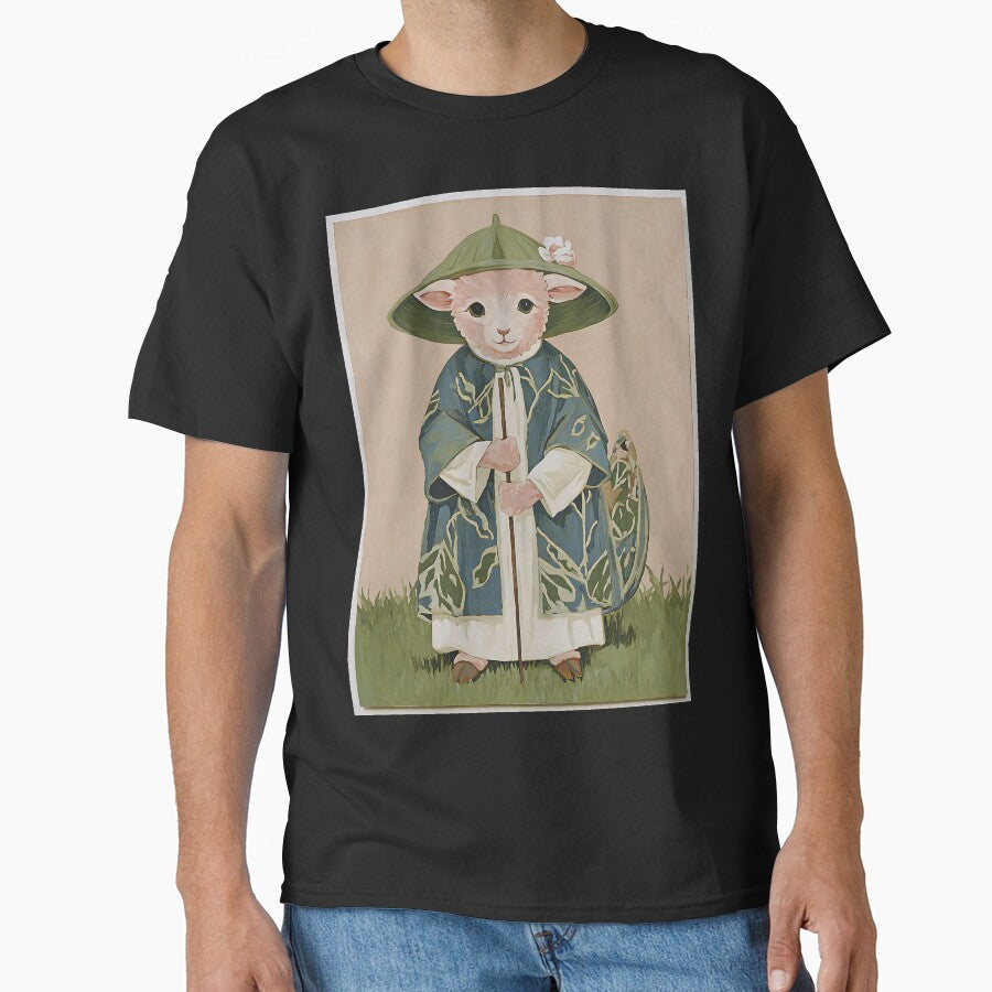 The Cozy Cottagecore Sheep by bapupa T-Shirts, Hoodie, Sweatshirt | BlankRebels.com (Image 1)